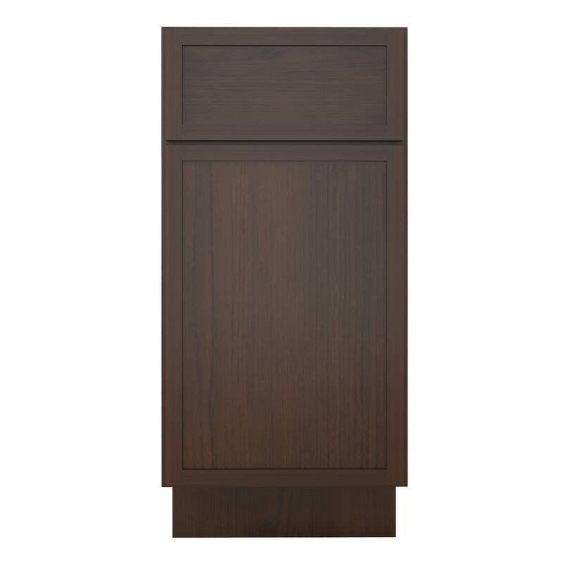 Vanity Art 15" Freestanding Single Base Storage Cabinet with Soft Close Door