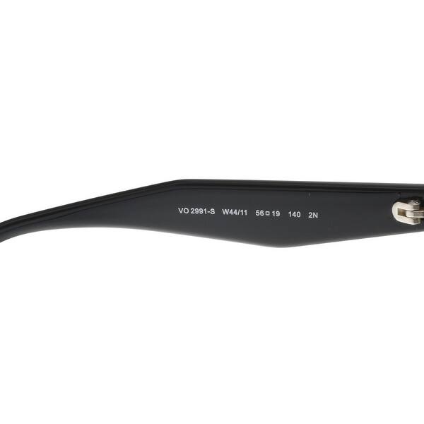 Shop Vogue Vo2991s W44 11 Black Cat Eye Sunglasses 56 19 140