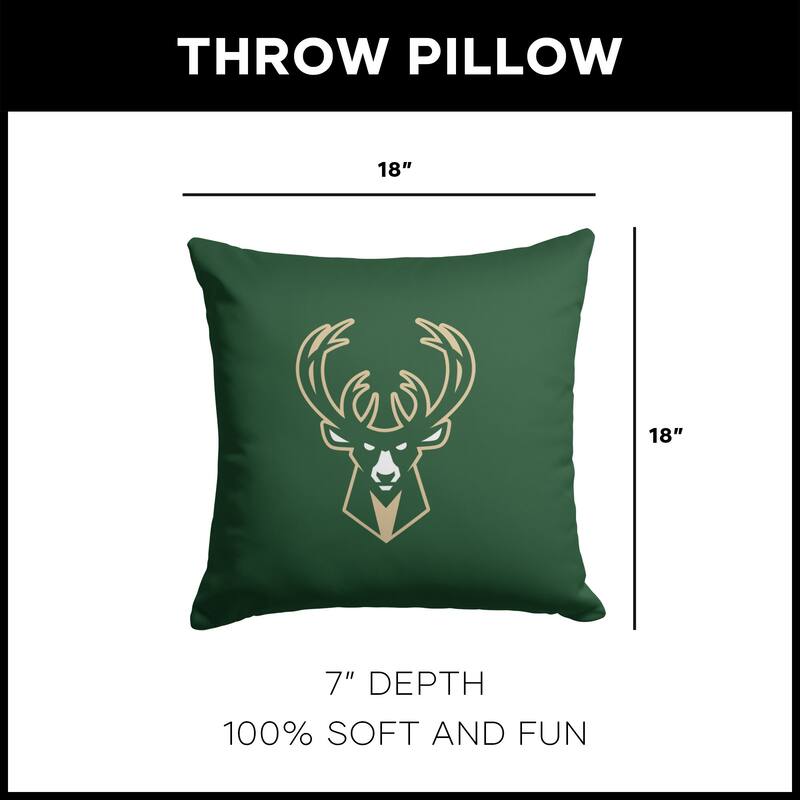 NBA Double Down 18 Inch Throw Pillow