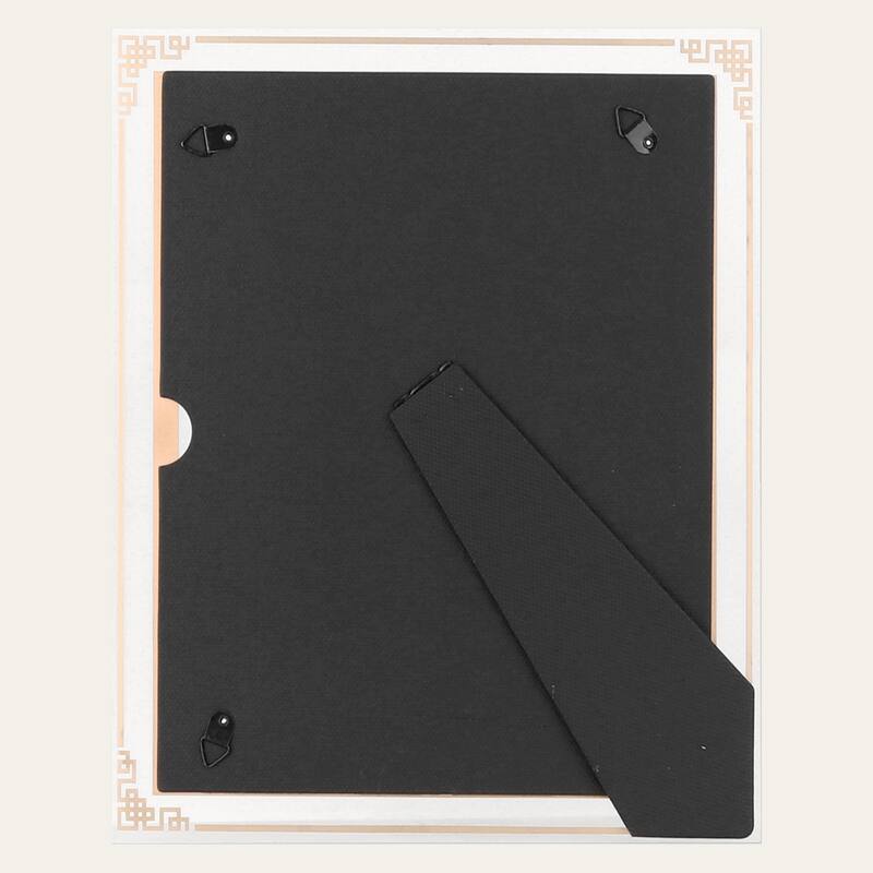 Glass Picture Frame for Tabletop Decor, Photo Frames for Horizontal and Vertical