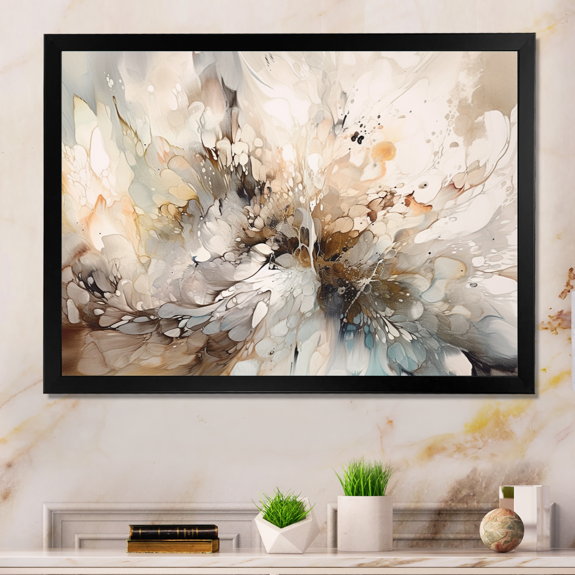 Modern 2025 framed art