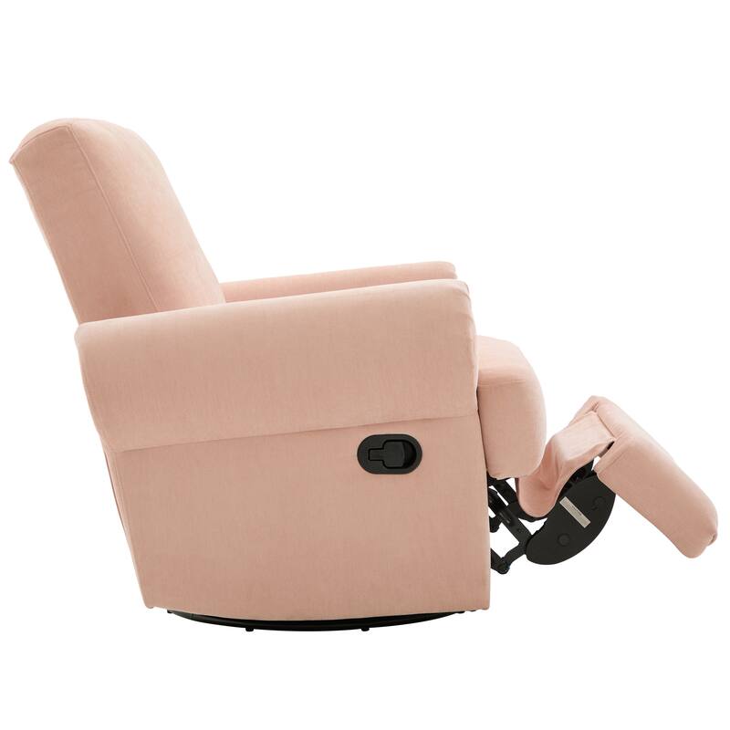Christopher Knight Home - Thorne Chenille Swivel Recliner Rocker Chair with Adjustable Backrest