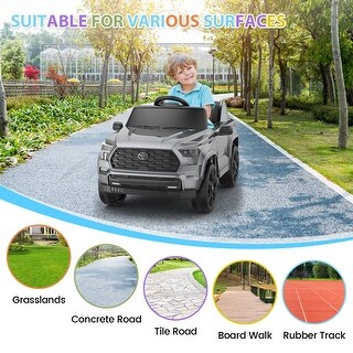 12V Licensed Toyota Electric Cars for Kids