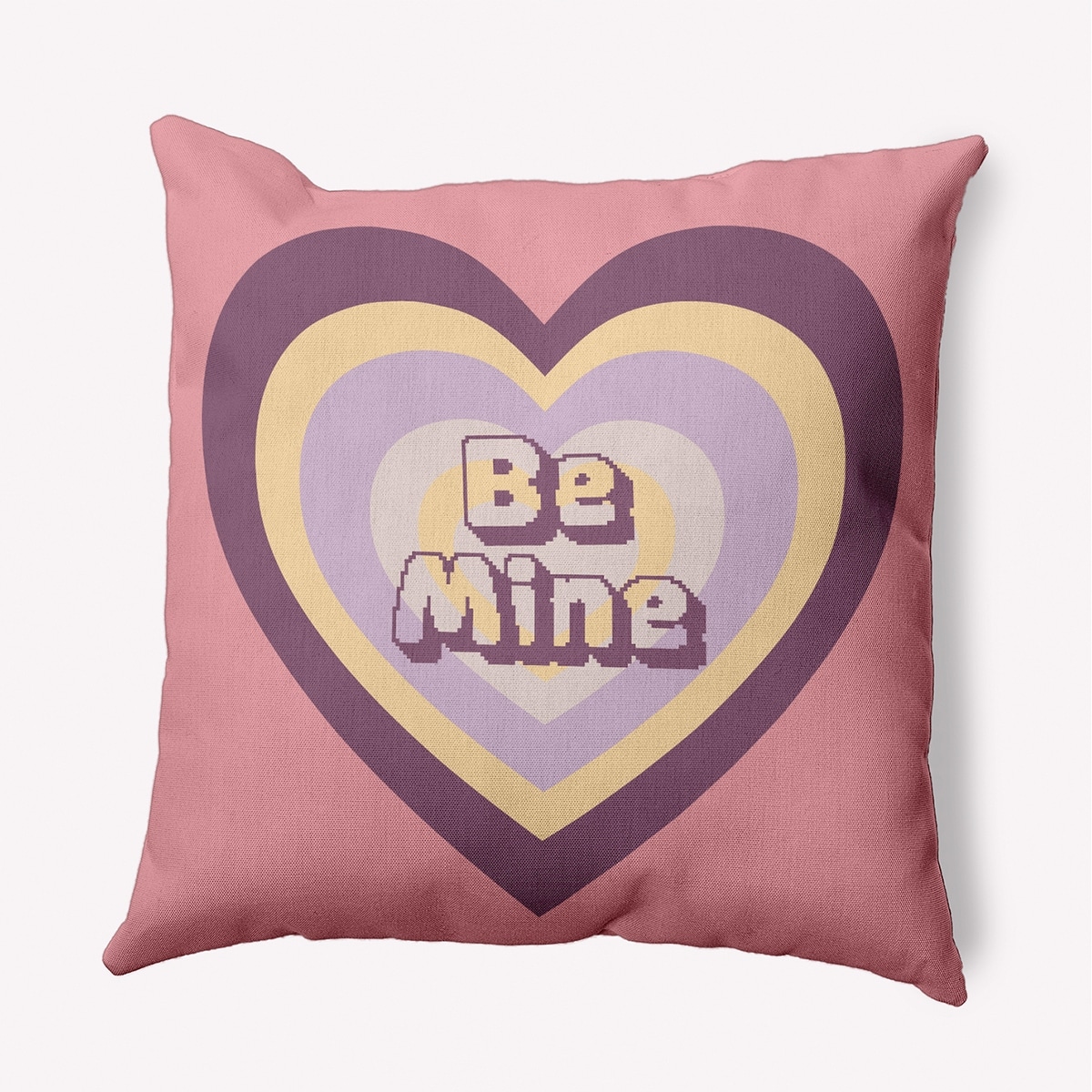 Be Mine Valentines Day Decorative Throw Pillow