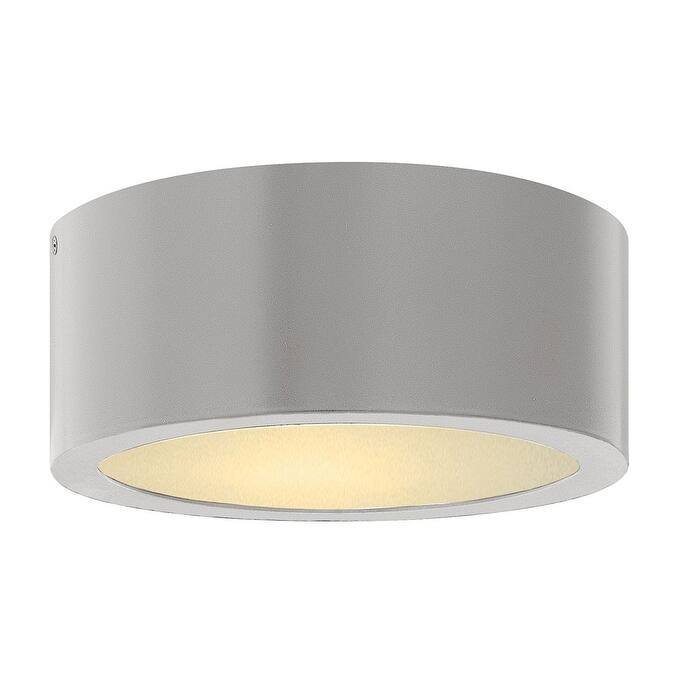 Hinkley Lighting Luna Single Light 8" Wide Integrated LED Flush Mount