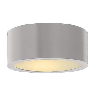 Hinkley Lighting Luna Single Light 8" Wide Integrated LED Flush Mount