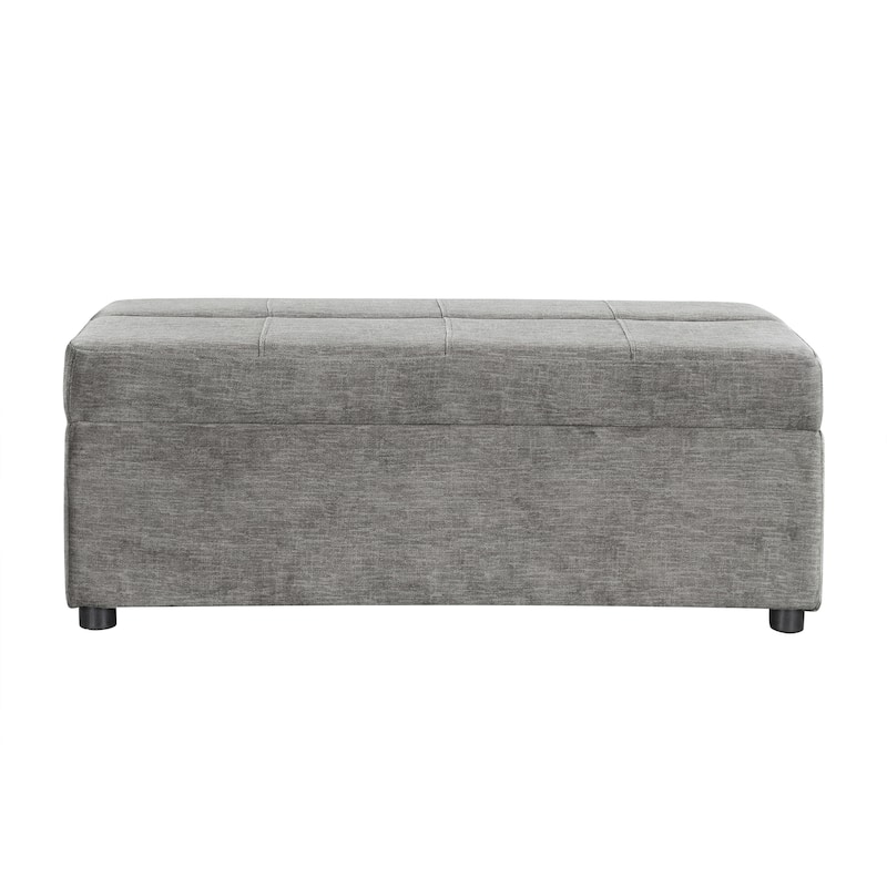 Folding Ottoman Sleeper Couch Bed with Mattress, Convertible Guest Bed, Pull-Out Ottoman Sofa Bed