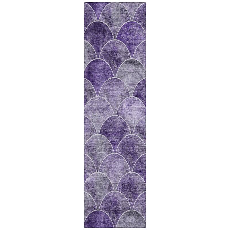 Machine Washable Indoor/ Outdoor Chantille Contemporary Rug