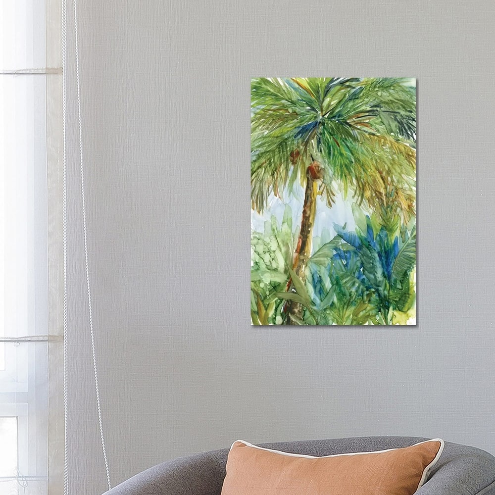 iCanvas "Vintage Palm" by Carol Robinson Canvas Print