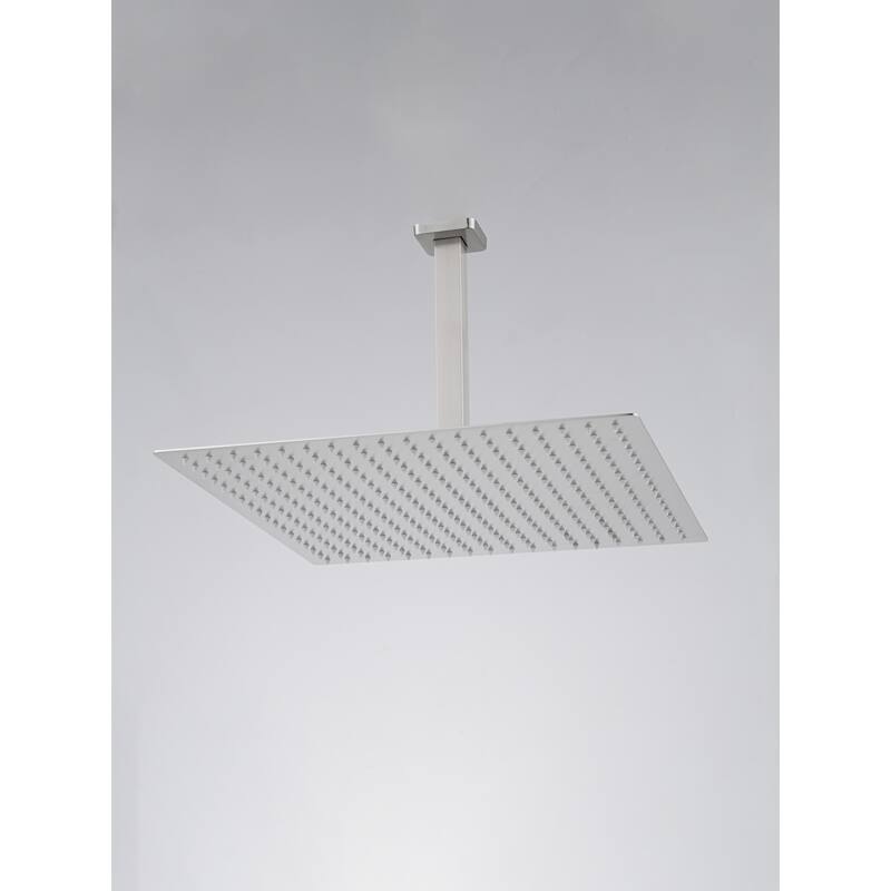 Ceiling Mounted Shower System Combo Set with Handheld and 16"Shower head