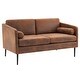 preview thumbnail 3 of 17, Modern Sofa With Pillow, Two-Seater Chair with Solid wood legs