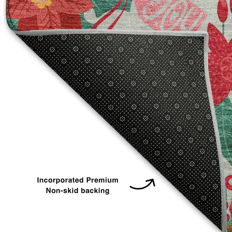 Premium Washable Super Soft Holiday Nutcracker Mayfield Rug