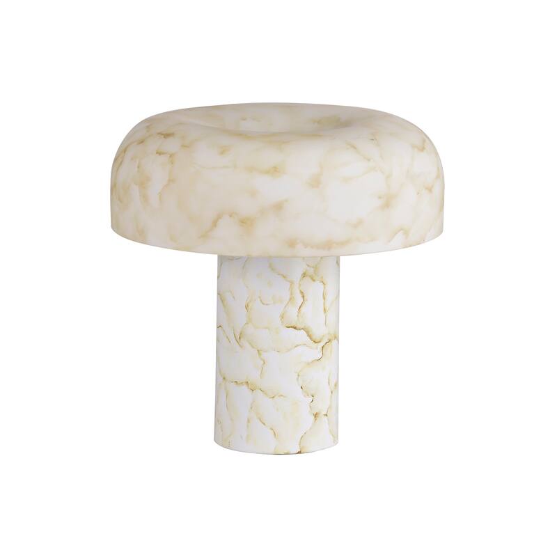 Tambae Glass Marble Finish Table Lamp