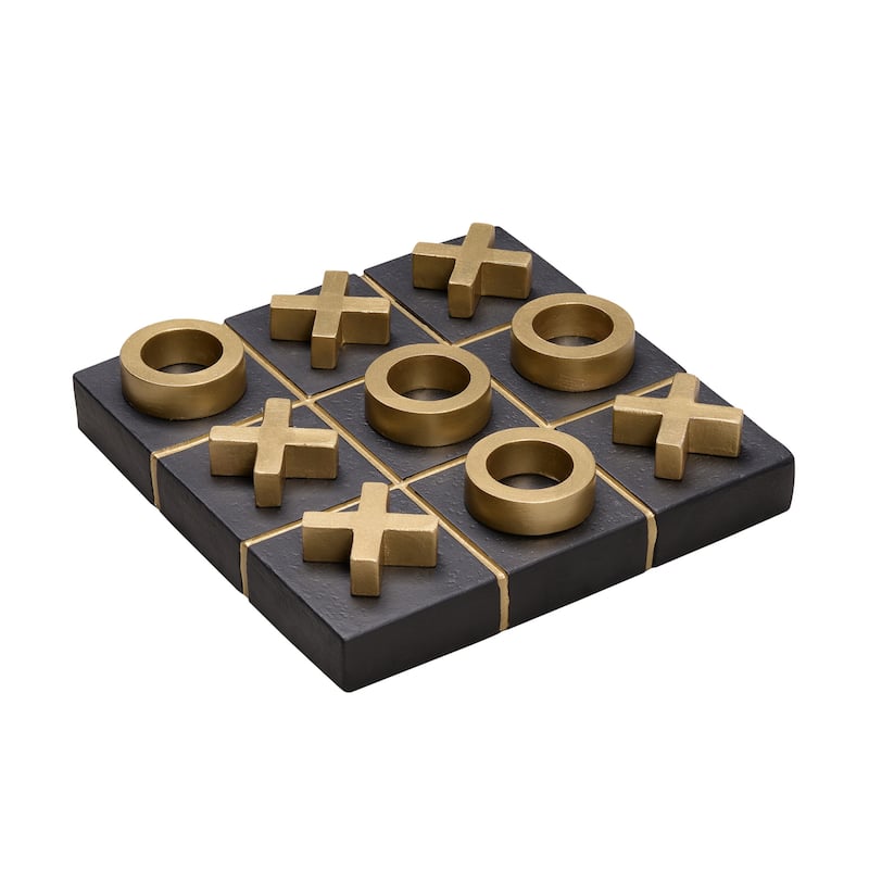 Tic Tac Toe Magnetic Game Board Decoration - 8.25"