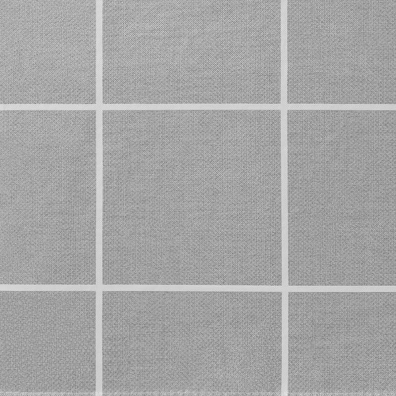 Windowpane Plaid Grid Printed Vinyl Indoor/Outdoor Tablecloth