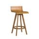 preview thumbnail 24 of 31, Ellery Mid-Century Modern Swivel Wood Stool (Set of 2) iNSPIRE Q Modern 24" Counter - Natural