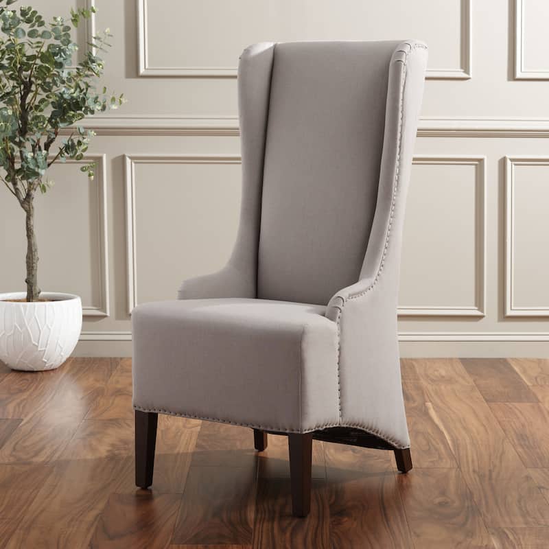 SAFAVIEH Iesha Bacall Velvet Dark Champagne Dining Chair - 24" x 28.3" x 47" - 24"Wx28"Dx47"H