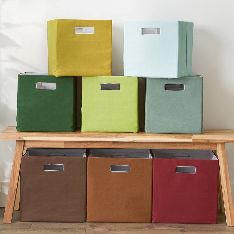 DII Polyester Cube Solid Square