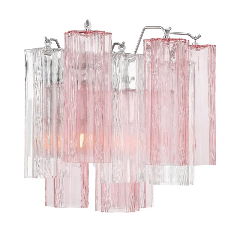 Crystorama Lighting Group ADD-302-SP Addis 2 Light 12" Tall Wall