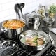 preview thumbnail 17 of 15, Oster Sangerfield 12 Piece Stainless Steel Cookware Set W/ Kitchen Tools