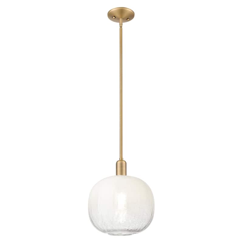 Innovations Lighting Downtown Urban - Brookhaven Sphere - 1 Light 10" Stem Hung Mini Pendant