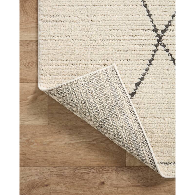 Alexander Home Vive Modern Abstract Diamond High-Low Area Rug