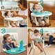 preview thumbnail 19 of 18, 4-in-1 Convertible High Chair, Fox-Theme, Space-Saving Design, Booster and Toddler Chair for Infants & Toddlers 3M-36M