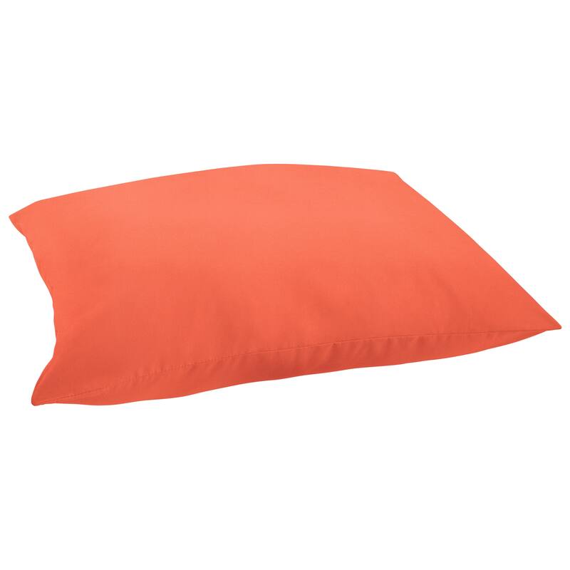 Sorra Home Sunbrella Outdoor Knife Edge Floor Pillow Single