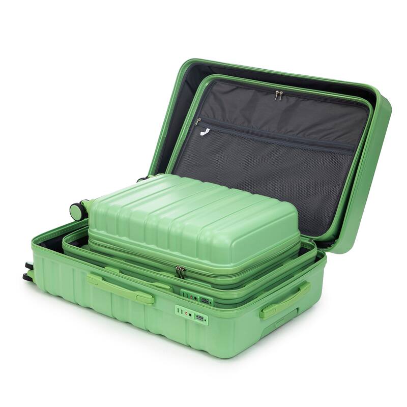 Fashion Luggage Lightweight Luggage, 3-Piece Set with Universal Wheels and Telescopic Handle, for Boarding and Travel