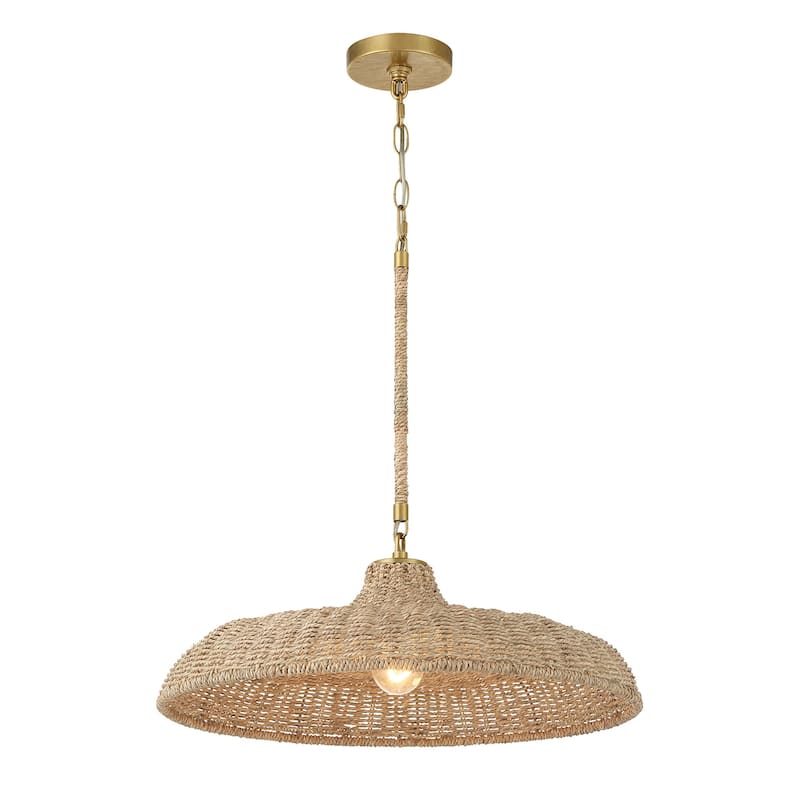 Crystorama Lighting Group ODS-7801 Odessa 21" Wide Pendant with Lake
