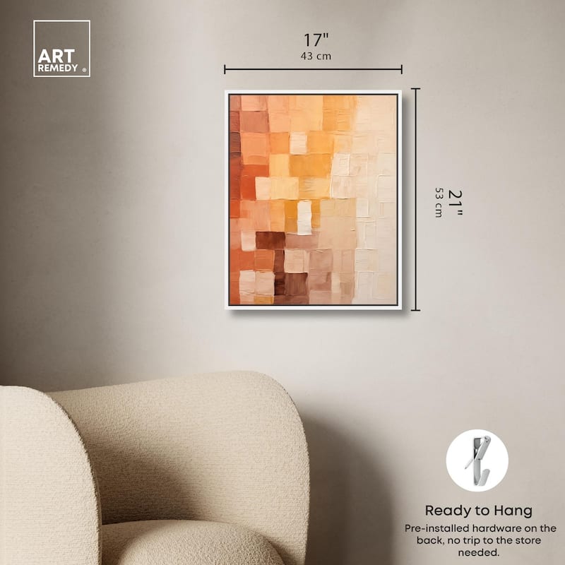Umber Undertones Canvas by Art Remedy