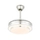 preview thumbnail 23 of 38, 36" Modern Retractable Ceiling Fan with Led Light, 6-Speed Reversible Ceiling Fan with Remote - 36