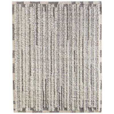 Grand Bazaar Saena Hand Woven Stripes Transitional Area Rug