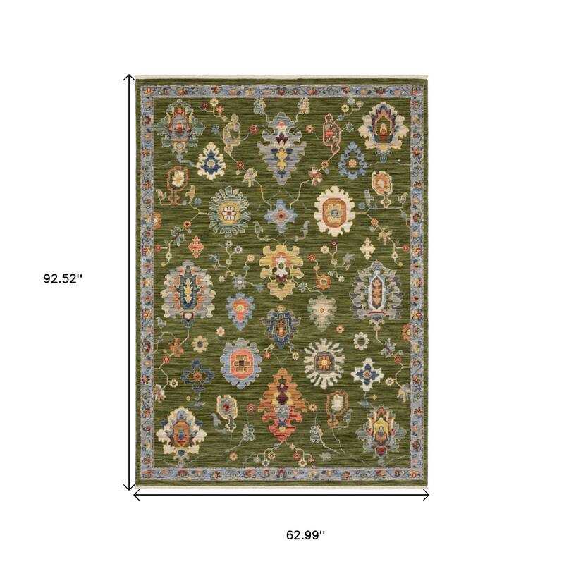 HomeRootsOriental Traditional Rectangle Area Rug