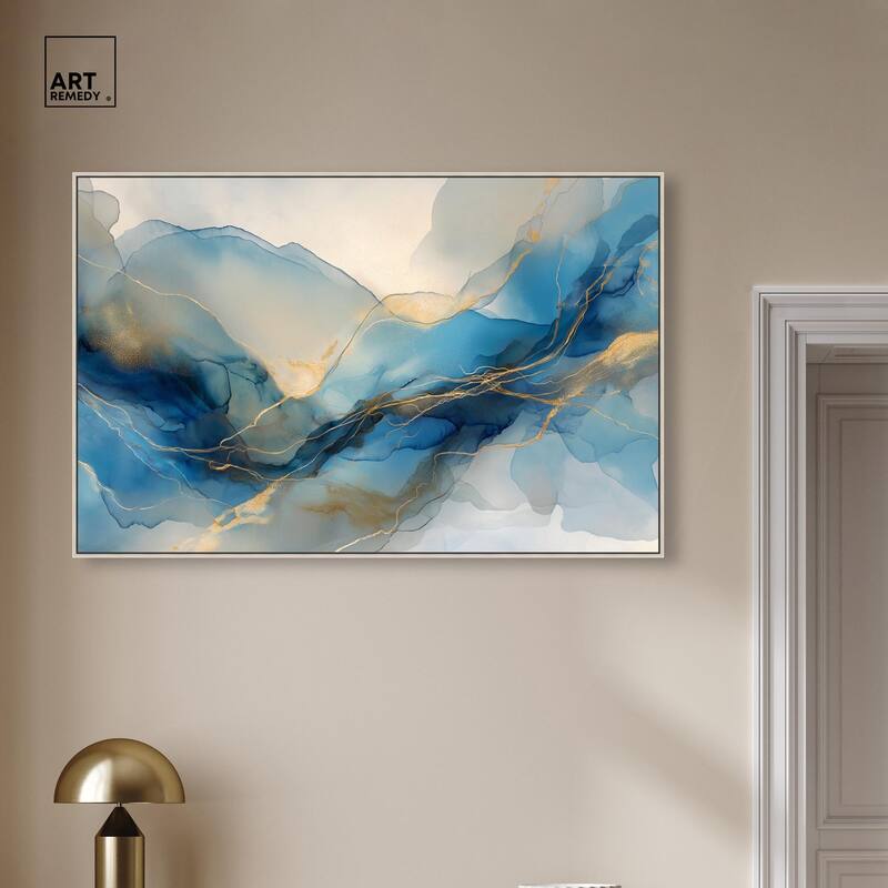 Postmodern Flow II Canvas by Art Remedy