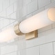 preview thumbnail 6 of 4, Sutton 2-light Soft Gold Wall Sconce/ Bath Vanity Fixture