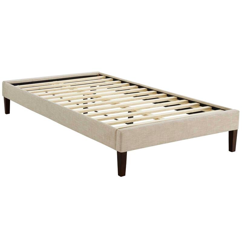 Tessie Twin Bed Frame with Squared Tapered Legs
