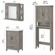 preview thumbnail 6 of 13, Key West 24W Bathroom Vanity, Mirror and Space Saver by Bush Furniture