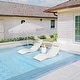preview thumbnail 4 of 37, Fully Pre-Assembled In-Pool Folding Lounge Chair Set of 2 for Tanning Ledges - N/A