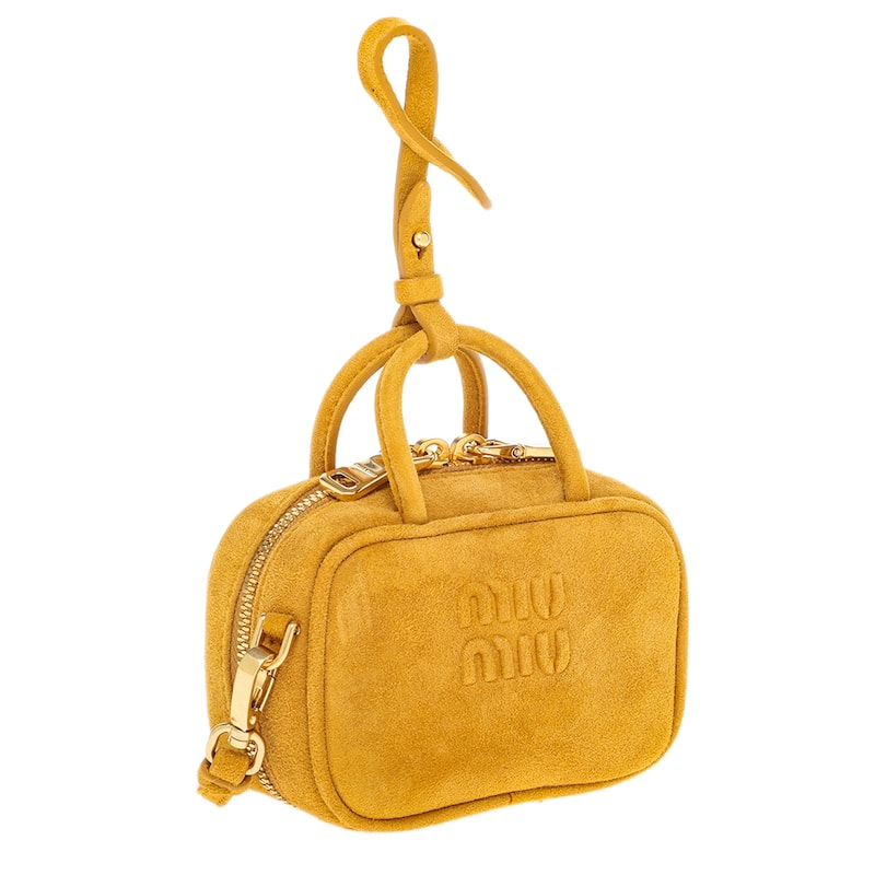 Miu Miu Beau Micro Bag in Suede