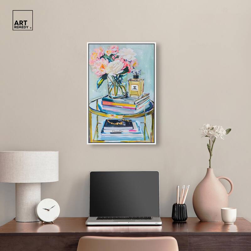 Glass Stand Glam Canvas by Art Remedy