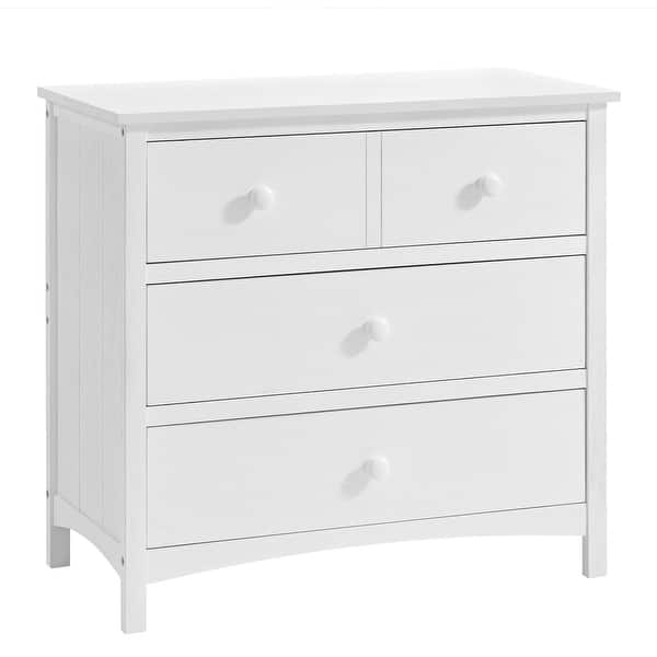 slide 2 of 4, Castle Hill RTA 3 Drawer Dresser Barn White Barn White
