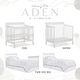 preview thumbnail 7 of 6, Dream On Me Aden Convertible 4-in-1 Mini Crib