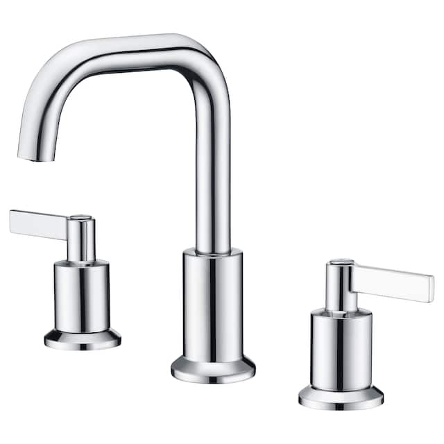 Ultra Faucets Kree Collection Two-Handle Widespread Lavatory Faucet - Polished Chrome UF57000