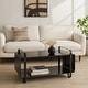 preview thumbnail 2 of 8, SAFAVIEH Couture Fioretti Metal Coffee Table - 37"W x 17"D x 19"H
