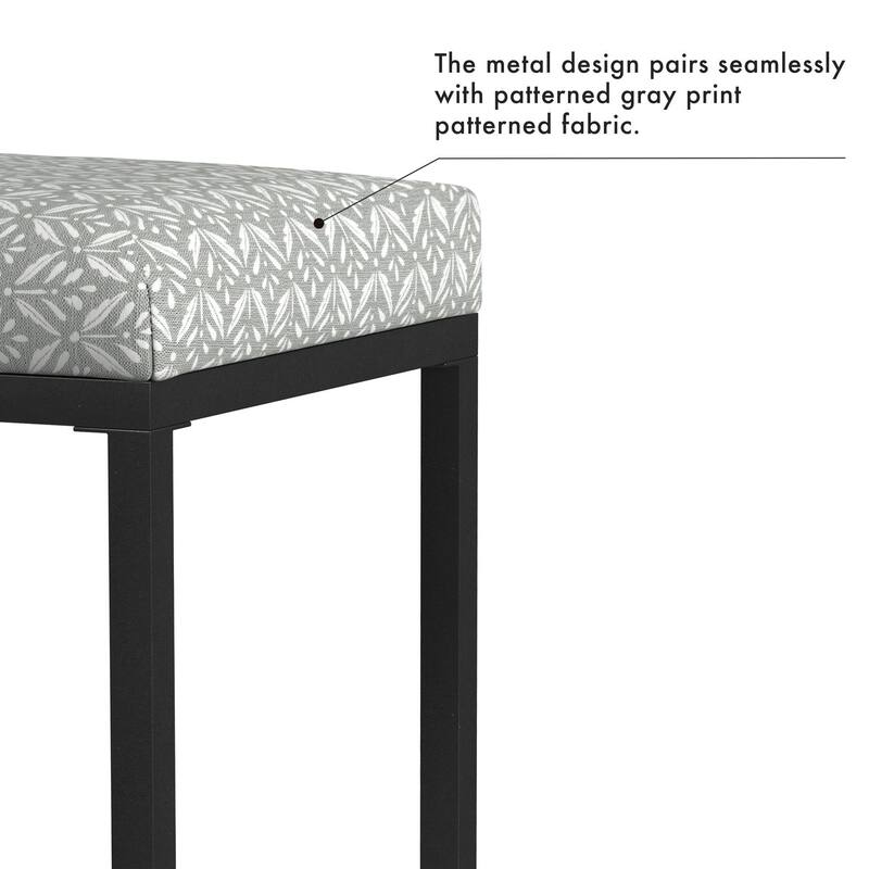HomePop Backless Metal 24" Counter Stool - 24 inches