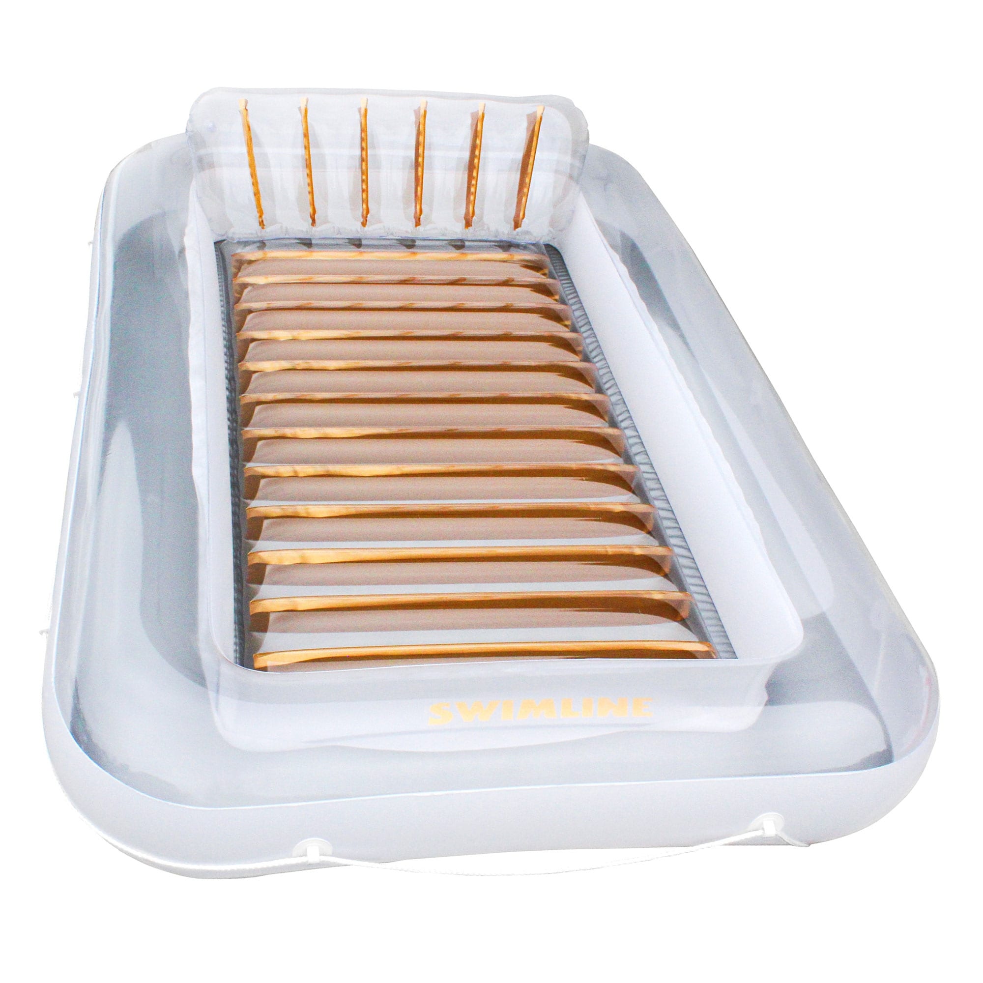 Swimline 71 inch swimming pool inflatable suntan hot sale tub lounge water raft float