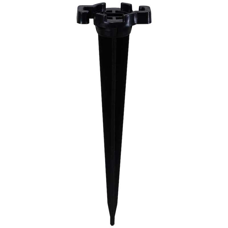 C7 and C9 Outdoor Christmas Light Stakes - 5" - Black - 100pc