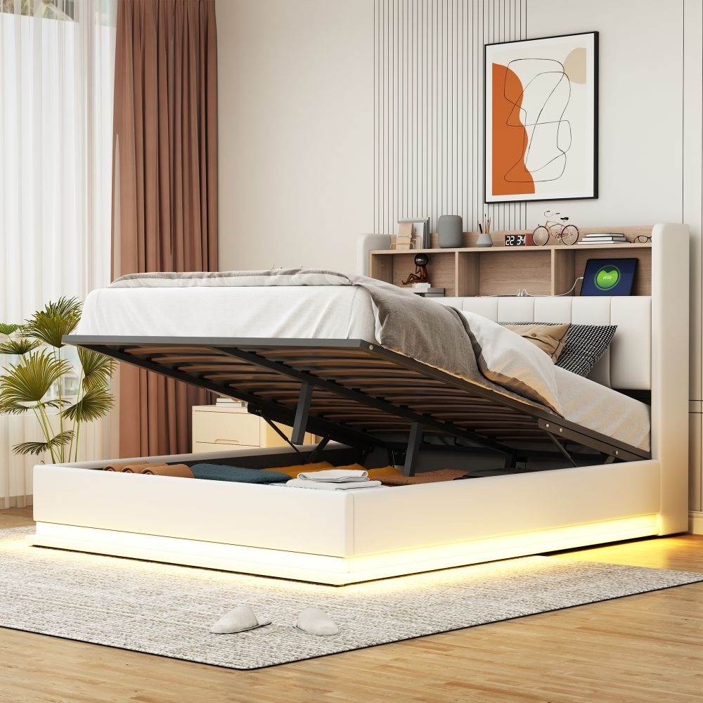 Black Queen Size Platform Bed Beds Bed Bath Beyond