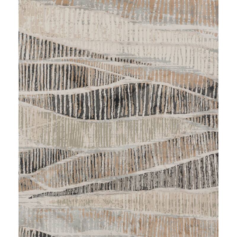 Momeni Genevieve Polyester Abstract Area Rug